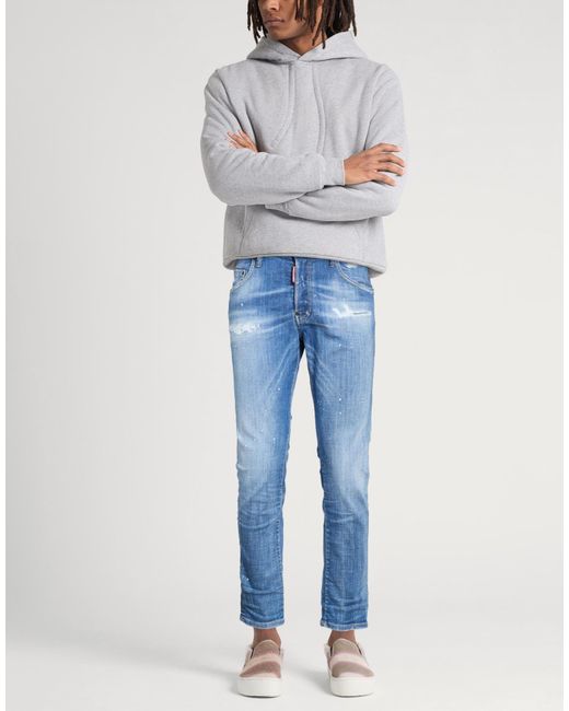 DSquared² Blue Jeans Cotton, Polyester, Elastane for men