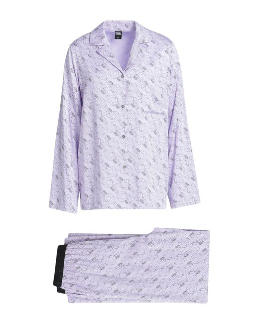 Pijama Karl Lagerfeld de color Purple