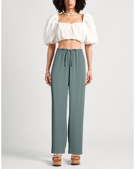 Dries Van Noten Blue Pants Polyester