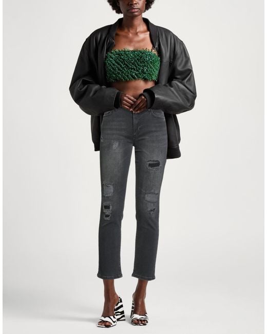 Fred Mello Gray Jeans Cotton, Elastane