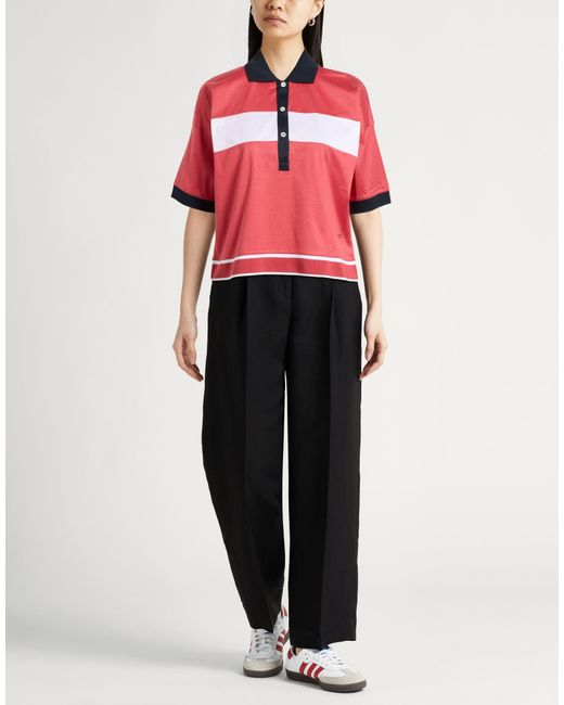 Moorer Red Polo Shirt