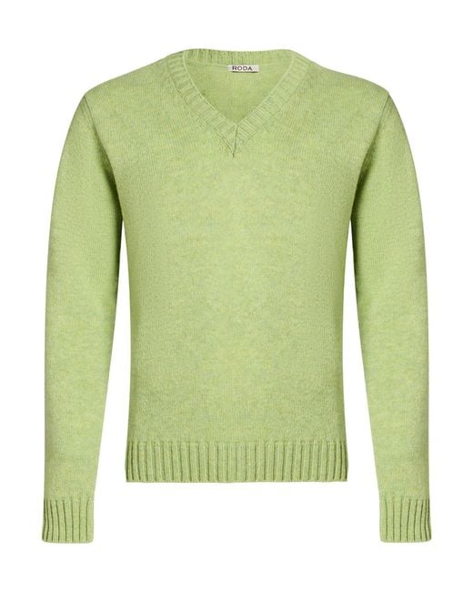 Pullover Roda de hombre de color Green