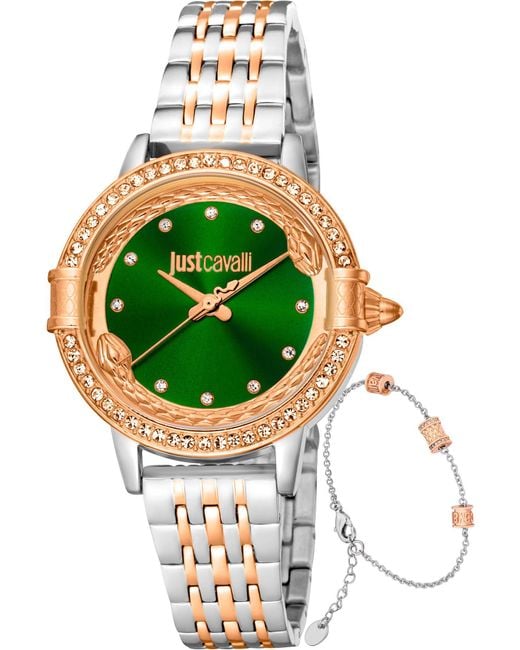 Reloj de pulsera Just Cavalli de color Green