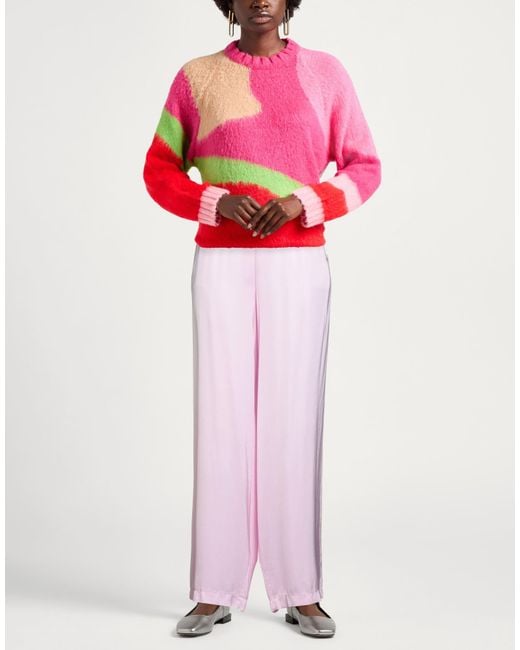 Haveone Pink Pants Viscose