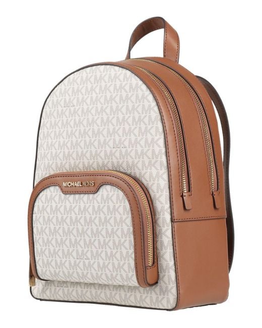 MICHAEL Michael Kors White Backpacks