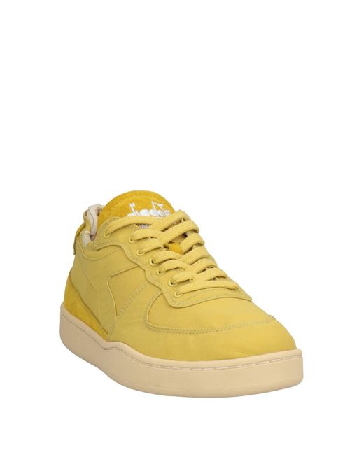Diadora Yellow Sneakers for men