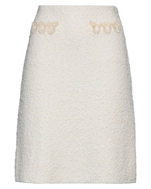 Lanvin White Mini Skirt