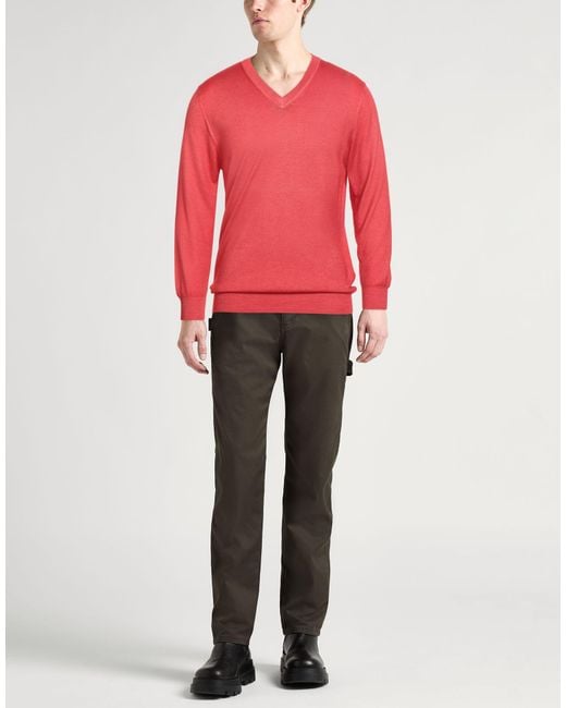 Pullover Fedeli de hombre de color Red