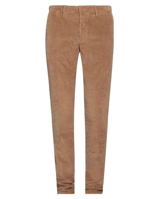 Incotex Brown Trouser for men