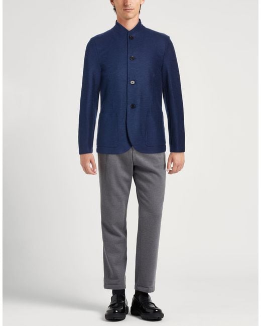 Harris Wharf London Blue Blazer for men