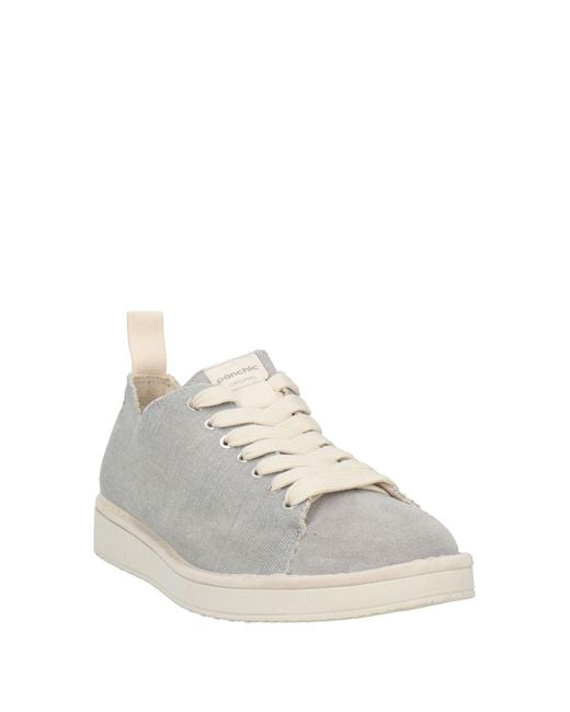 Pànchic White Sneakers Textile Fibers, Leather for men