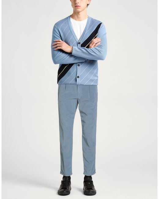 Incotex Blue Slacks By Slowear Pants Cotton, Elastane for men
