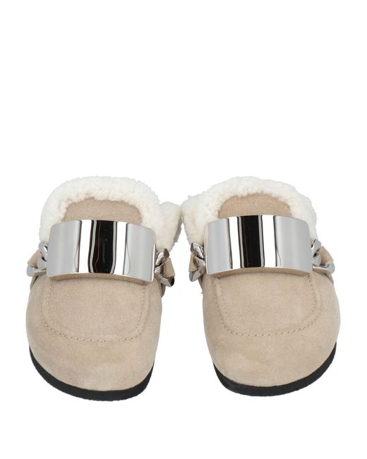 J.W. Anderson White Mules & Clogs for men
