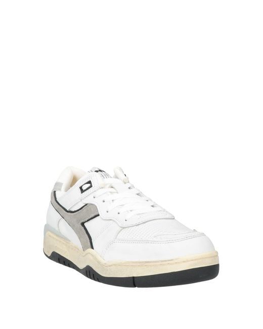Diadora White Trainers for men