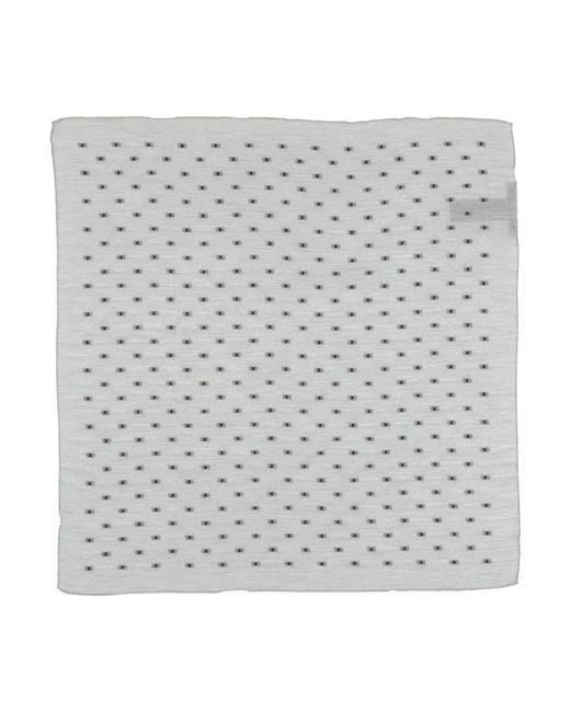 John Varvatos Gray Light Scarf Cotton for men
