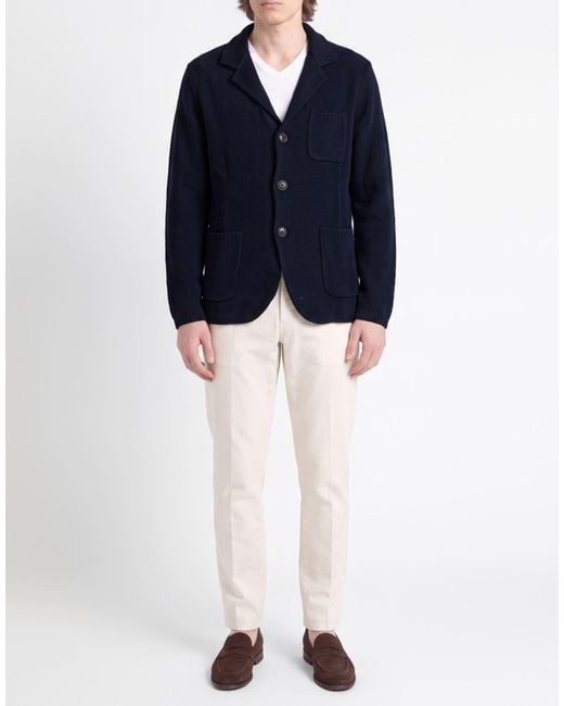 Fedeli Blue Blazer for men