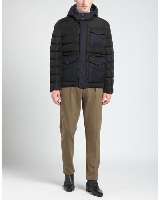 Fay Black Puffer for men