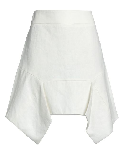 BCBGMAXAZRIA White Mini Skirt