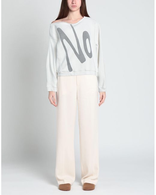 Nolita White Ivory Sweatshirt Cotton