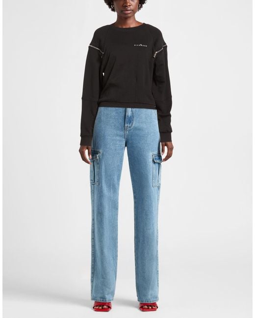 John Richmond Black Sweatshirt Cotton