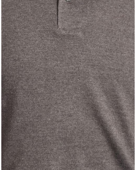 Gran Sasso Gray Sweaters for men