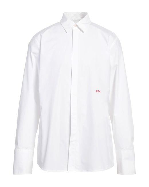 424 White Shirt for men