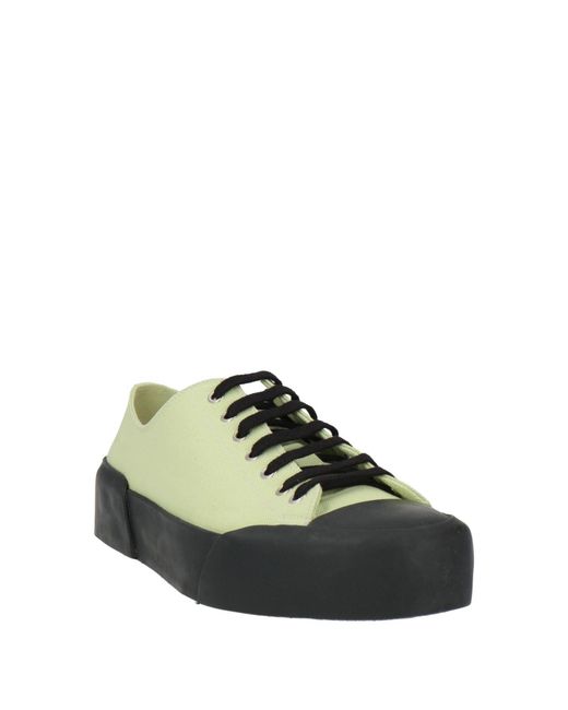 Jil Sander Green Sneakers for men