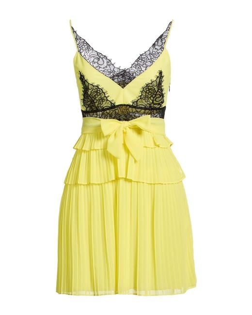 Liu Jo Yellow Mini Dress