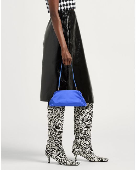 Philosophy Di Lorenzo Serafini Blue Handbag Textile Fibers