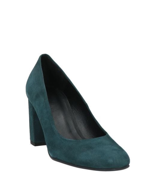 Zinda Blue Pumps Leather