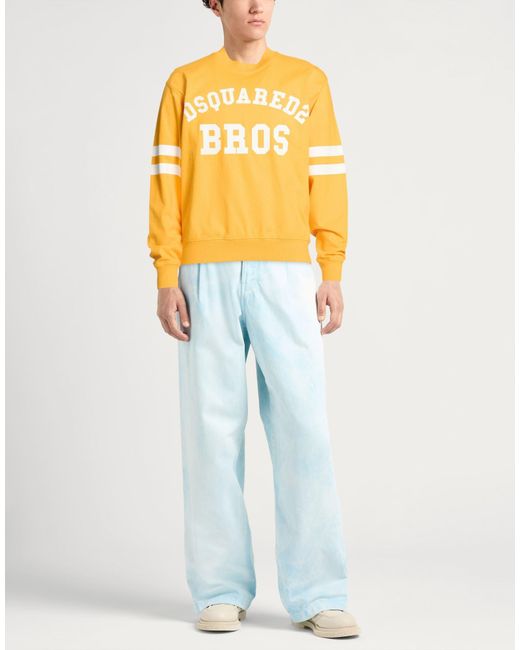 Sudadera DSquared² de hombre de color Yellow