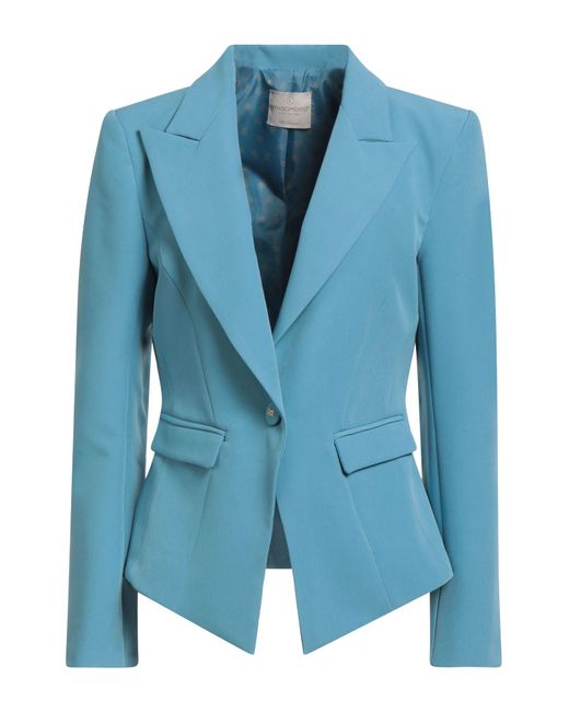 Rinascimento Blue Blazer Polyester, Elastane
