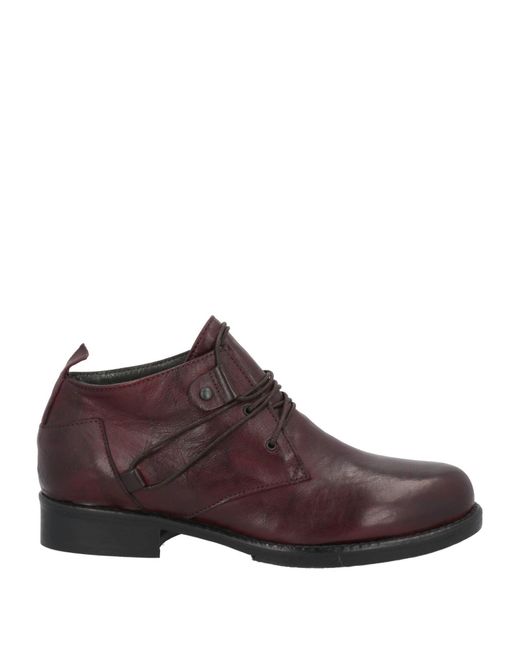 Ixos Brown Lace-up Shoes