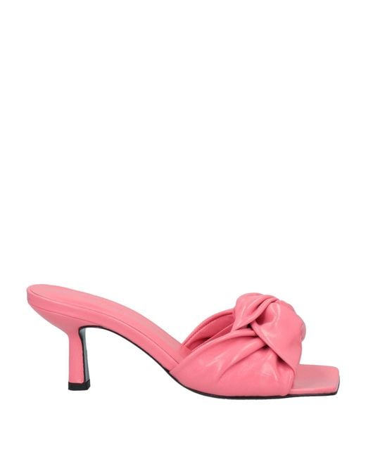 By Far Pink Sandals