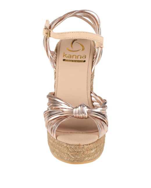 Kanna Natural Espadrilles Leather