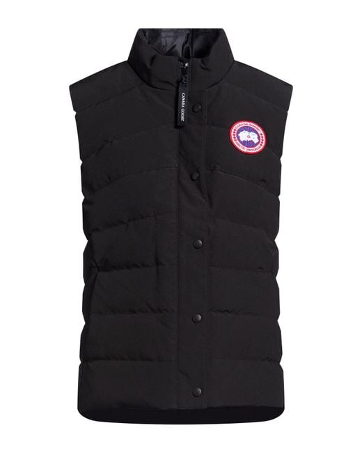Canada Goose Black Vest Polyester, Cotton