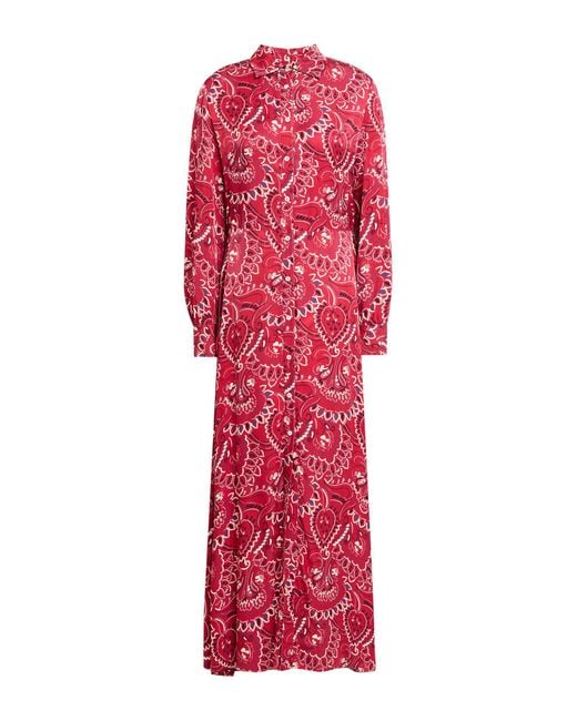 Attic And Barn Red Maxi Dress