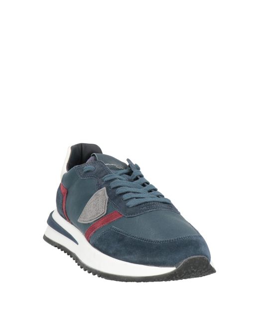 Philippe Model Blue Trainers for men