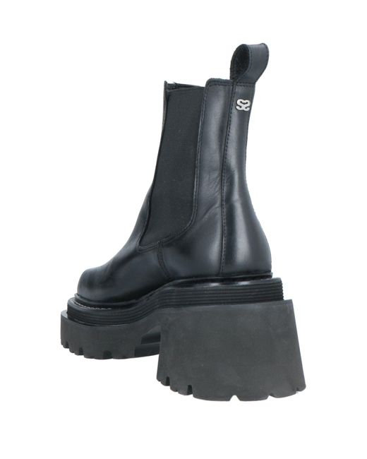 Sandro Black Ankle Boots