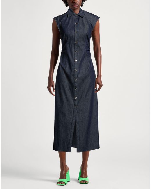 Rag & Bone Blue Maxi Dress