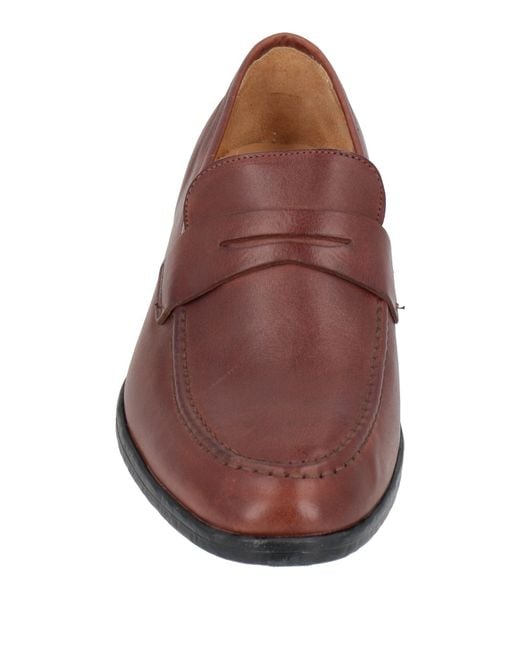 Piumi Brown Loafers for men