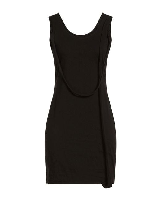 Helmut Lang Black Mini Dress