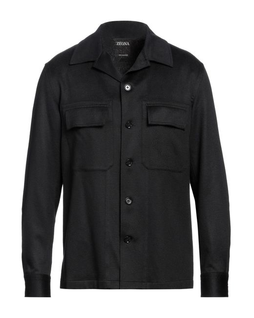Zegna Black Shirt for men