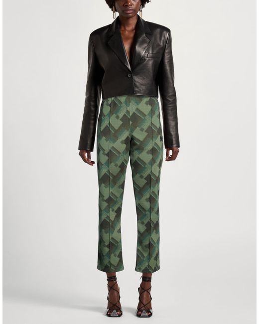 Needles Green Pants Polyester