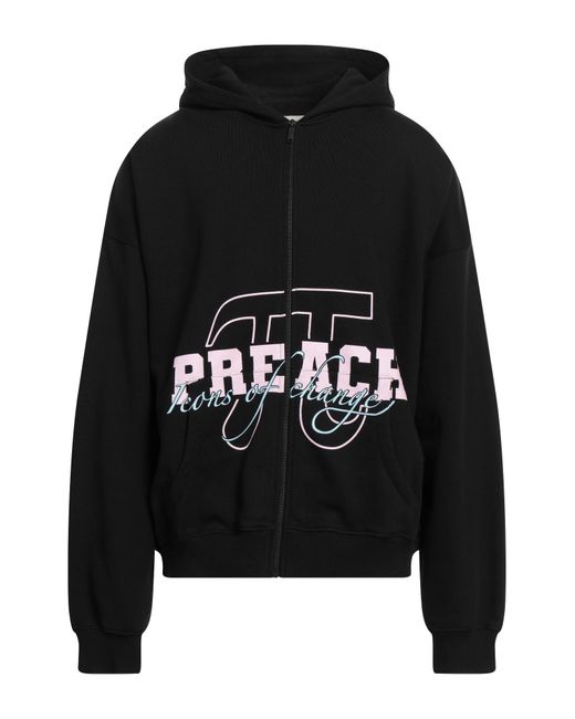 »preach« Black Sweatshirt for men