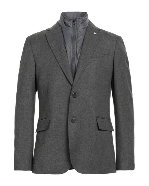 Manuel Ritz Gray Blazers for men