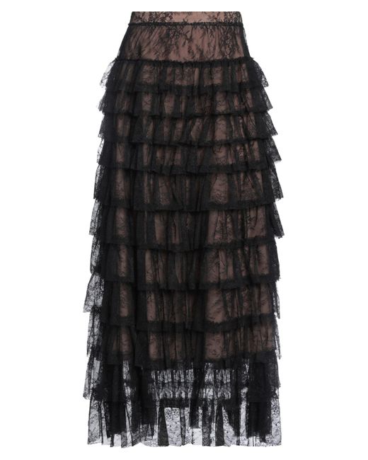 Twinset Black Maxi-Rock