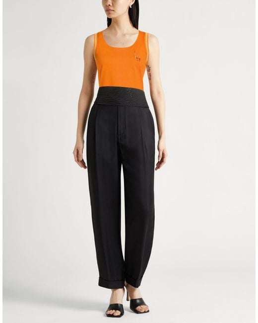 Liu Jo Orange Top Cotton, Elastane