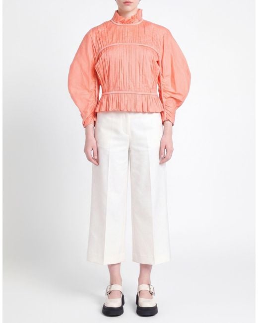 Alberta Ferretti Pink Shirt Cotton