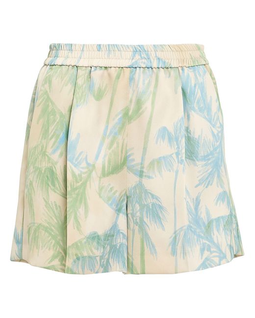 MAX&Co. Green Rupia Shorts & Bermuda Shorts Polyester